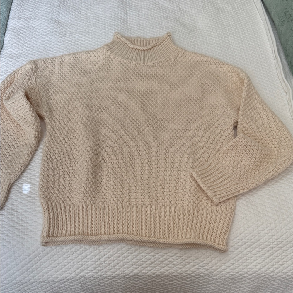 Cozy Cream Turtleneck Sweater